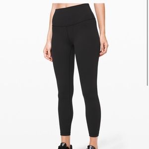 black lululemon leggings